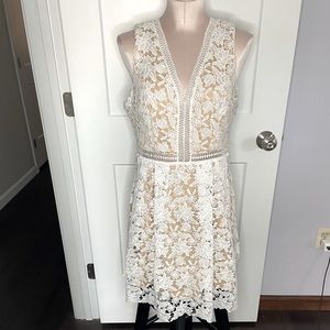 Verty White Lace Dress